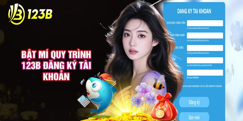 Bật Mí Quy Trình 123B Đăng Ký Tài Khoản